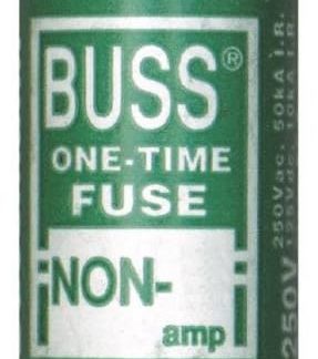 BUSSMAN BP/non-20 20 Amp 250 Volt Quick Cartridge Fuses 2 Count