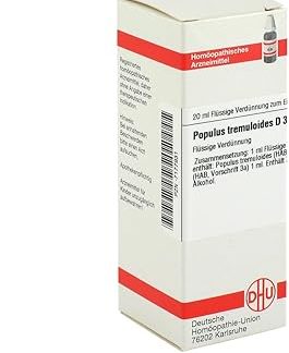 Populus Tremuloides D3 DHU Dilution, 20 ml Solution