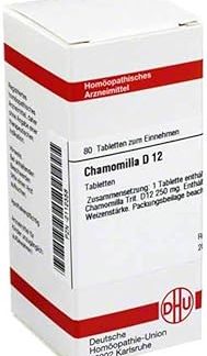 DHU Chamomilla D12 Tablets, Pack of 80 Tablets