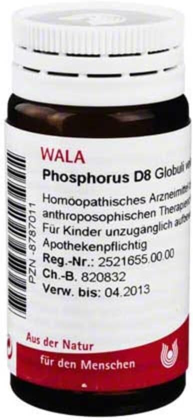 Phosphorus D 8 Globules 20 g