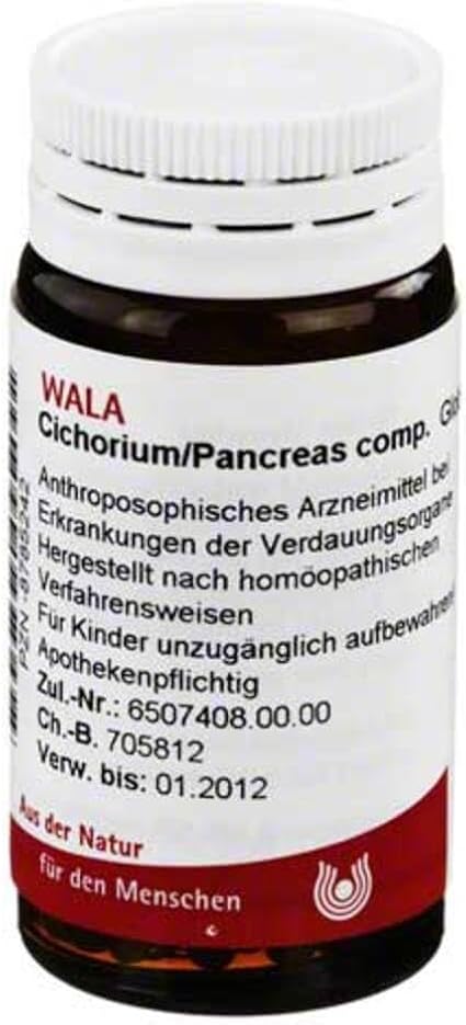CICHORIUM PANCREAS COMP.Globules 20 g