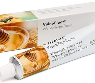 PlantaVet VulnoPlant Wound Care Cream | 10 g | Wound Care Cream for Animals | Can Help Promote Healthy Skin Function | With Chamomile, Calendula, Witch Hazel and Honey