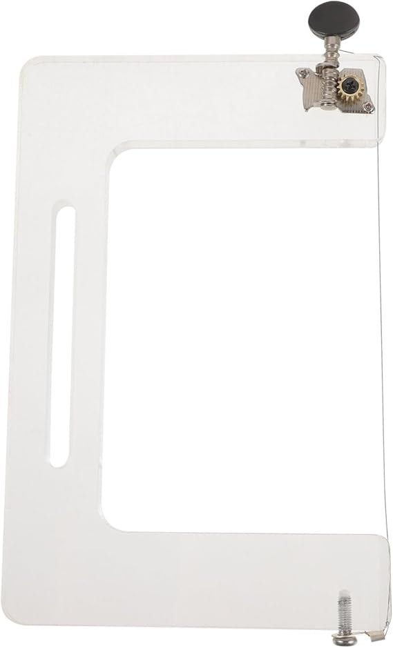 Multi Use Soap Cutter Acrylic Precise Cutting Tool for Handmade Soaps with Non-Slip Base for DIY Soap Making