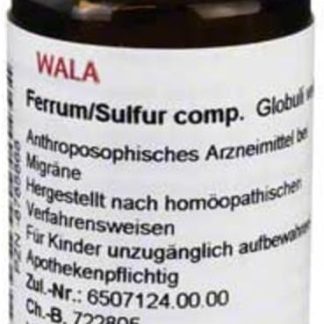 Ferrum Sulfur Comp.Globules 20 g