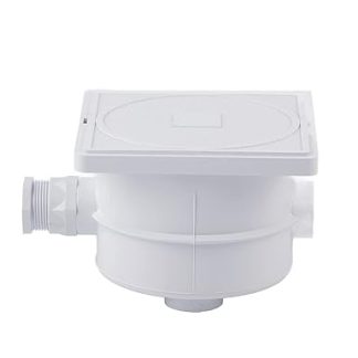 G3/4 DN20 Waterproof Electric Box Swimming Pool Junction Box Universal Durable Electrical Project Enclosure Underwater Light Distribution Box Project Box Swimming Pool Accessories