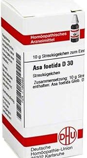 Asa foetida D30 DHU Globules, 10 g Globules