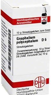 DHU Gnaphalium Polycephalum D6 Spreading Balls 10 g Globules