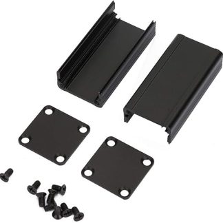 Aluminium Electronic Project Box Split Body Case DIY 25 x 25 x 50 mm