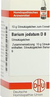 Barium Iodate D 8 Globules 10 g