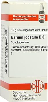 Barium Iodate D 8 Globules 10 g