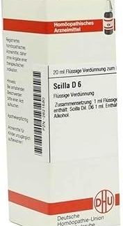 DHU Scilla D6 Dilution, 20 ml Solution