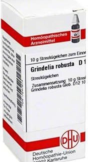 DHU Grindelia Robusta D 12 Spreading Balls 10 g Globules