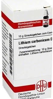 DHU Lithium Carbonicum D12 Litter Balls 10 g Globules
