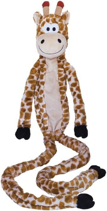 Nobby Plush Giraffe Long with Rope Inside 113 cm 1 Piece