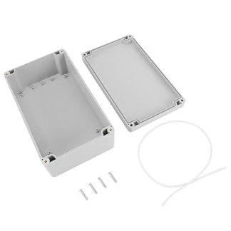 Anschlusskasten, Anschlusskasten, wasserdichtes IP65-ABS-Gehäuse für elektrische Projektboxen(200 * 120 * 75mm)