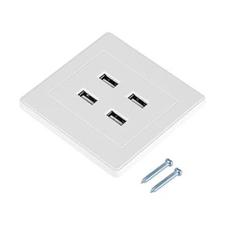 USB-Wandsteckdose-USB-Anschluss DC 5V Home Office Wandsteckdose Ladebuchse (110~250V)