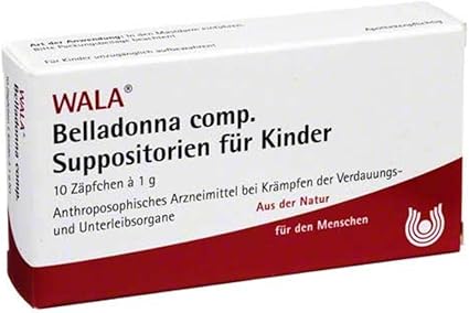 BELLADONNA COMP. Children's Suppositories 10 x 1 g