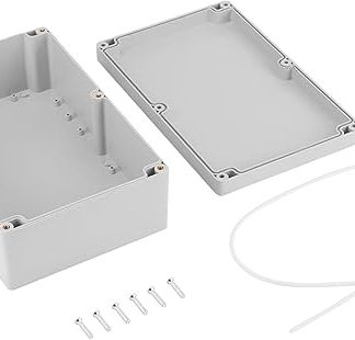 Wasserdichter, staubdichter IP67-Anschlusskasten DIY-Gehäuse 9 x 5,9 x 3,3 Zoll (230 x 150 x 85 mm)