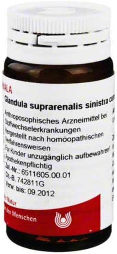 Glandula Suprarenales Sinistra Cum Cupro Globules 20 g