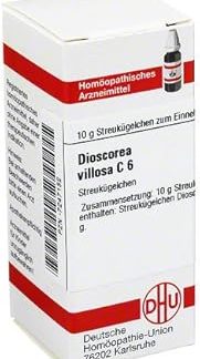 Dioscorea villosa C 6 Globule Globules 10 g