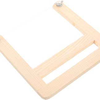 Wooden Soap Cutter with Metal Blade, Ergonomic, Durable, Even Cut, Multifunctional Soap Slicer for DIY Soaps and Solid Soap, Easy to Use for Efficient