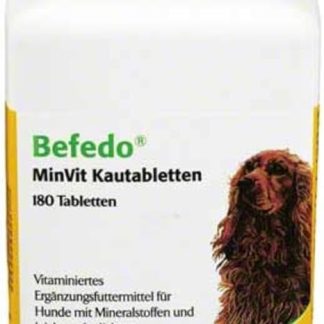 Zoetis - Befedo Minvit Chewable Tablets for Dogs 180 Tablets Pack of 1 (1 x 0.62 kg)