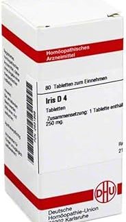 DHU Iris D4 Tablets, Pack of 80 Tablets