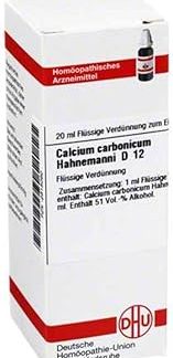 DHU Calcium Carbonicum Hahnemanni D12 Dilution, 20 ml Solution