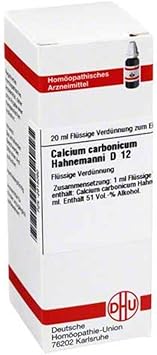 DHU Calcium Carbonicum Hahnemanni D12 Dilution, 20 ml Solution