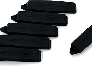 Dog Hair Clip Diamond Pack of 6 Black 18