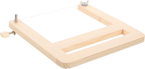 Alipis Robust wooden soap cutter, reusable, versatile for precise cutting of handmade soap and butter for soap making and household