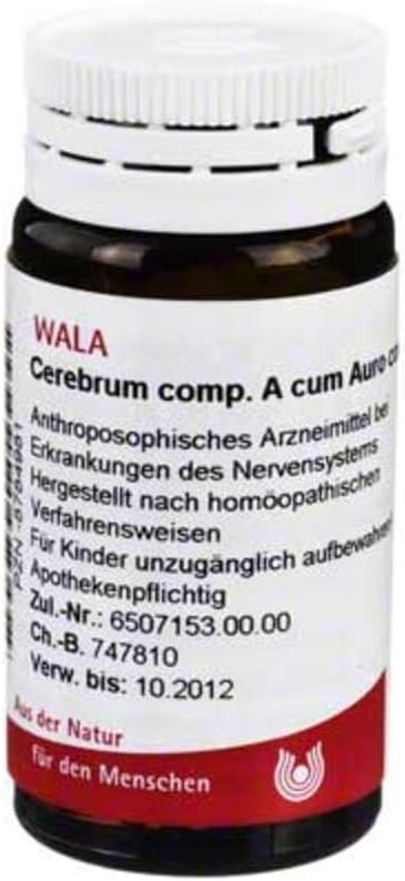 CEREBRUM COMP.A Cum Auro Comp.Globules 20 g