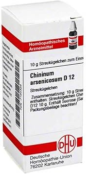 CHININUM ARSENICOSUM D 12 Gl 10 g