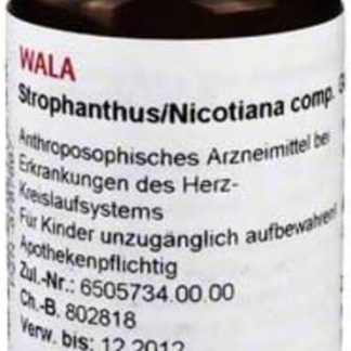 STROPHANTHUS/NICOTIANA comp.Globules 20 g