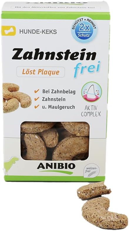 Leckerli / Snack Zahnstein-frei Kekse Anibio 250g