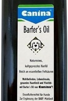 Canina Pharma Barfers Oil 500ml Dog Grooming Pet Care