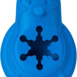 PetSafe Freezer Penguin Freezer Snack Toy for Dogs, Activity and Weight Control, Small, Blue