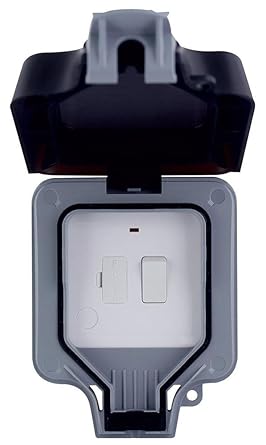 BG ELECTRICAL 13A Switched Fused Connection Unit, IP66