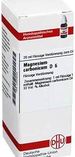 DHU Magnesium Carbonicum D6 Dilution, 20 ml Solution