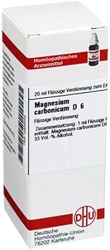 DHU Magnesium Carbonicum D6 Dilution, 20 ml Solution
