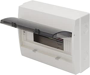 Housing ABS IP65 12 Modules | Plastic Housing / 19 Cabinet Shelves 1 Piece - ECW12