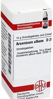 DHU Arsenicum album D200 Scattered Balls 10 g Globules