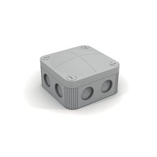 ETELEC Jubox box junction boxes IP66 (drilling membrane) IP67 (cable glands) IP68 (filler without cable glands) (85 x 85 x 50 mm)