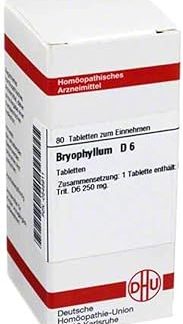Bryophyllum D 6 Tablets Pack of 80 Tablets