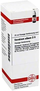 DHU Veratrum Album D 6 Liquid Dilution, 20 ml Solution