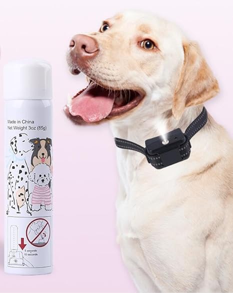 Refill Spray for Dogs Spray Collar Lemon Spray Neutral Complete Set