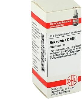 DHU Nux vomica C1000 Spreading Balls 10 g Globules
