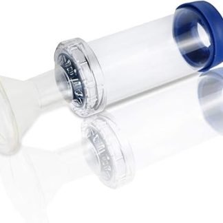 uwows Inhaler Spacer for Cats or Dogs, Aerosol Chamber for Pets with Mask, Helps Pets Breathe and Release Medication
