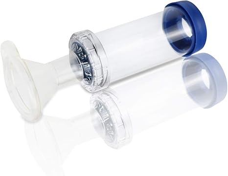uwows Inhaler Spacer for Cats or Dogs, Aerosol Chamber for Pets with Mask, Helps Pets Breathe and Release Medication