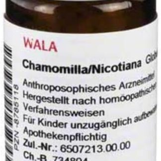 Chamomilla/Nicotiana Globules 20 g